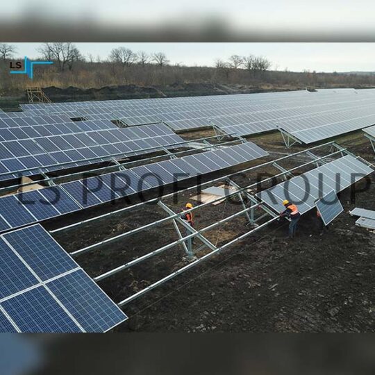 Оцинковані профілі у сонячній енергетиці